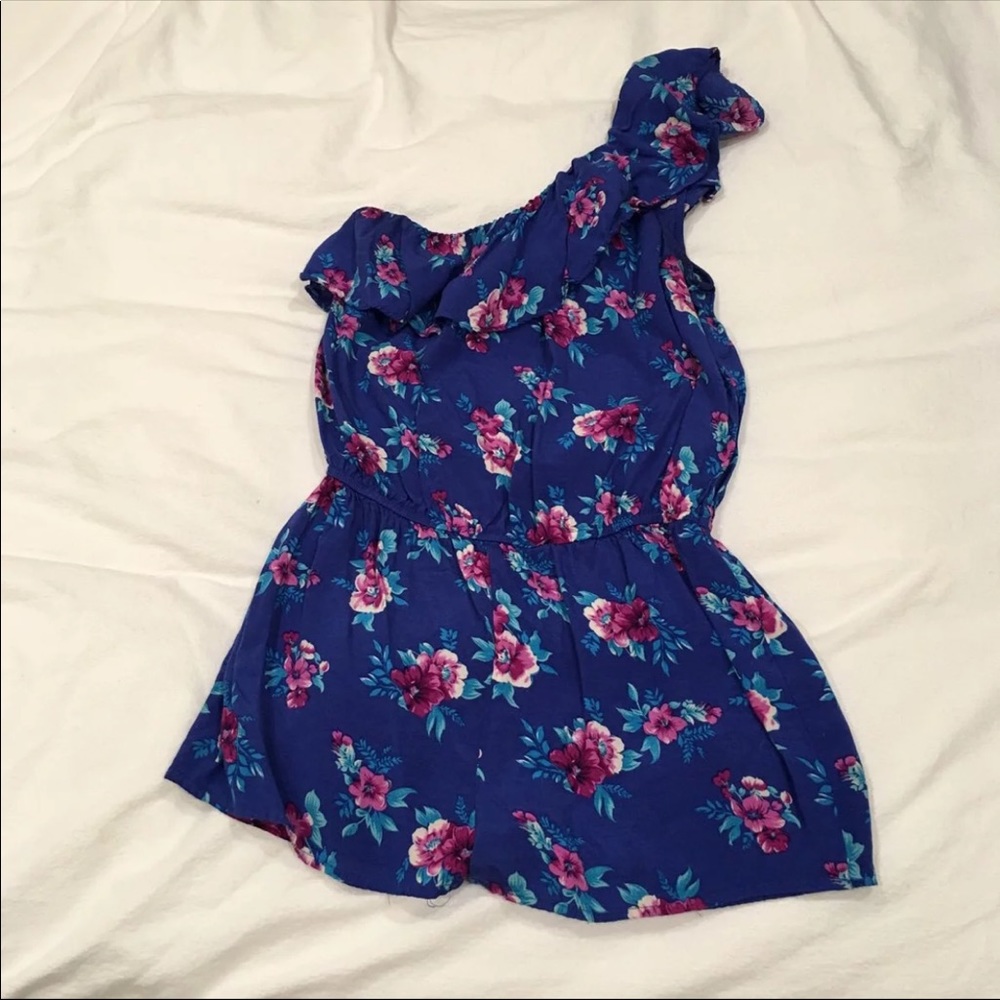 Forever 21 floral romper